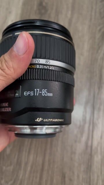Ống kính Canon EFS 17-85 USM Đen. Mua bán Máy ảnh, Máy quay tại Quận Hoàng Mai Hà Nội được đăng bởi HB hình 1