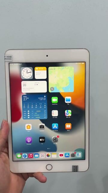 Apple iPad mini 4 64GB Trắng. Mua bán Máy tính bảng tại Quận Hai Bà Trưng Hà Nội được đăng bởi Gia Đồng hình 1