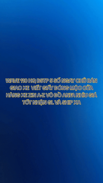 WAVE 110 HQ BSTP GTHL VÔ NHÌU ĐỒ HONDA GIÁ TỐT ZIN. Mua bán Xe máy tại Quận Bình Tân Tp Hồ Chí Minh được đăng bởi LÊ TRUNG VIỄN. hình 1