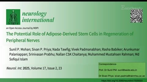 The Potential Role of Adipose-Derived Stem Cells in Regeneration of ...