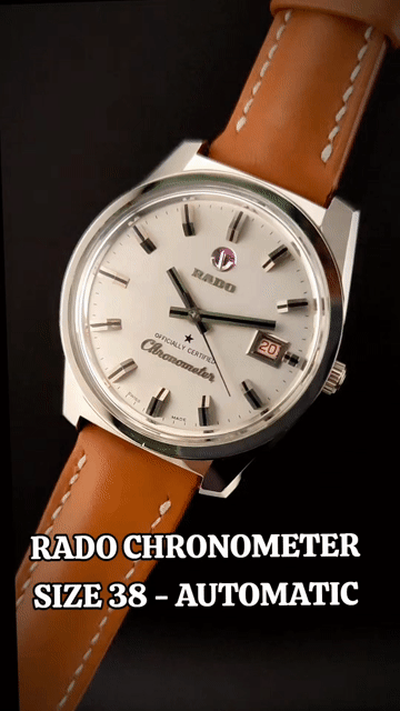  RADO Chronometer Vintage Bản Giới Hạn 1970s . Mua bán Đồng hồ tại Quận 8 Tp Hồ Chí Minh được đăng bởi Thành SG hình 1
