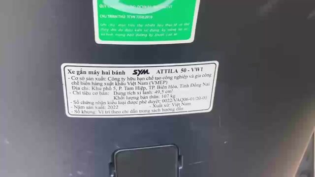 SYM Attila 50 xám đỏ đen. Mua bán Xe máy tại Quận Bình Tân Tp Hồ Chí Minh được đăng bởi phạm anh tuấn hình 1