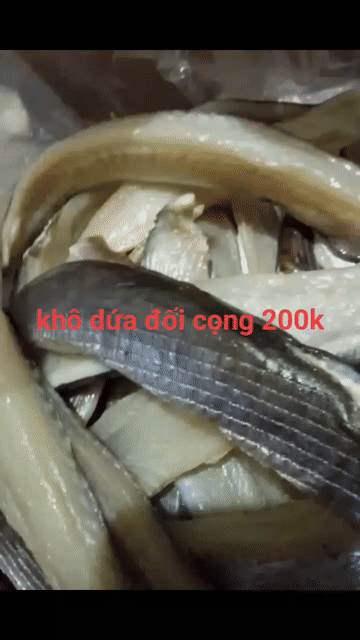 Cá khô Cá dứa cọng 4kg 3 nắng. Mua bán Đồ ăn, thực phẩm và các loại khác tại Quận 12 Tp Hồ Chí Minh được đăng bởi hạnh chuyên cung cấp sỉ lẻ khô cá dứa đù sặc chả cua hình 1