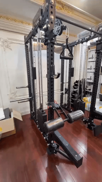 Giàn tạ đa năng Rep Fit Đen, Đỏ. Mua bán Đồ thể thao, Dã ngoại tại Huyện Thường Tín Hà Nội được đăng bởi Huy hình 1