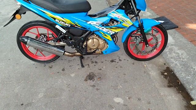Suzuki Raider 150 Xanh dương. Mua bán Xe máy tại Huyện Tiên Du Bắc Ninh được đăng bởi phạm pha hình 1