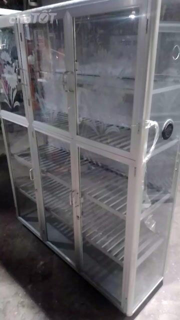 Tủ chén Nhôm Kính Còn mới thanh lý lại rẻ . Mua bán Tủ, kệ gia đình tại Quận Bình Tân Tp Hồ Chí Minh được đăng bởi Phát  hình 1