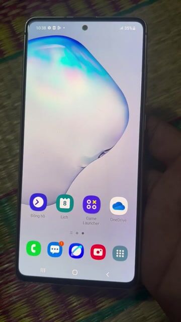 Samsung Galaxy Note10 Lite 128GB Bạc. Mua bán Điện thoại tại Thành phố Dĩ An Bình Dương được đăng bởi shop máy củ zin uy tín hình 1