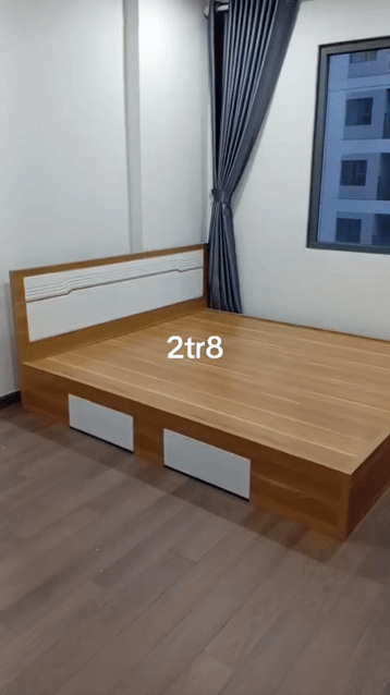 Giường ngủ Gỗ MDF 1m6x2m Vàng newsss. Mua bán Giường, chăn ga gối nệm tại Quận Tân Phú Tp Hồ Chí Minh được đăng bởi hạnh hình 1