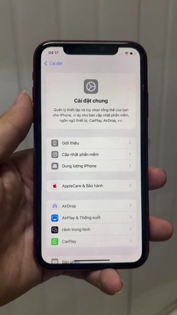 Apple iPhone 11 128GB Đỏ Đã sử dụng. Mua bán Điện thoại tại Quận Nam Từ Liêm Hà Nội được đăng bởi Thanh Thanh hình 1