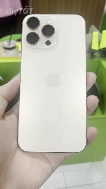 Apple iPhone 16 Pro Max 256GB Vàng sa mạc. Mua bán Điện thoại tại Quận Ngô Quyền Hải Phòng được đăng bởi TRAN SONG HA hình 1