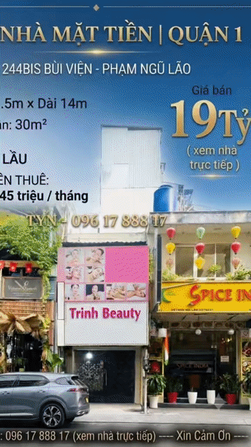 Mua bán Nhà ở Quận 1 Tp Hồ Chí Minh diện tích 30 m² giá 19 tỷ