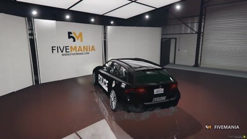 FIVEM Dlrhine | Police Wagon [Unbadged] Add-On | Custom Livery | Working Lights | Optimized | Fivem Ready | High Quality — video preview