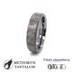 6mm Chamfered Muonionalusta Meteorite Tantalum Ring 360 Video two