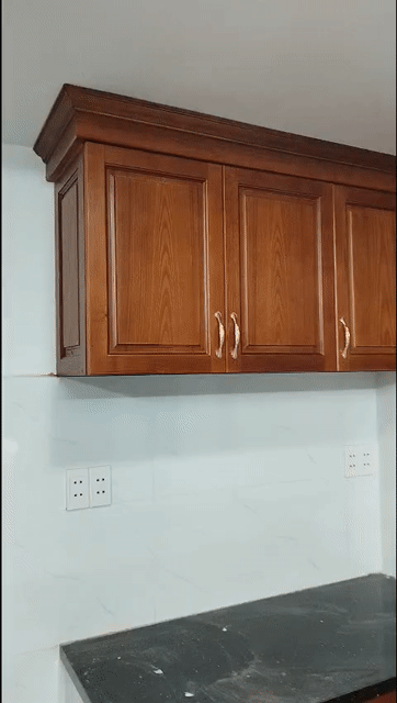 Tủ bếp Lâm Phát Gỗ sồi Cánh gián. Mua bán Nội thất, đồ gia dụng khác tại Thành phố Tân An Long An được đăng bởi ĐỒ GỖ MỸ NGHỆ LÂM PHÁT hình 1
