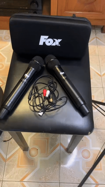 Micro karaoke Fox M3 Mới 99%-3tr1. Mua bán Tivi, Âm thanh tại Huyện Cẩm Mỹ Đồng Nai được đăng bởi Trần Đức Ngọc hình 1