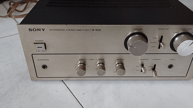 Amply Sony TA-1630 Bạc 66W 100V. Mua bán Tivi, Âm thanh tại Huyện Bình Chánh Tp Hồ Chí Minh được đăng bởi Le va loa amply bãi hình 1