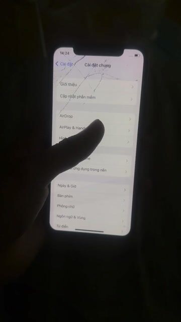 Apple iPhone X Đen Bể màn hình. Mua bán Điện thoại tại Quận Tân Phú Tp Hồ Chí Minh được đăng bởi Gia Hân hình 1
