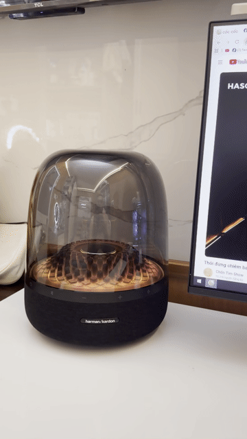 Loa Harman Kardon Aura Studio 4 Đen. Mua bán Tivi, Âm thanh tại Thành phố Cao Lãnh Đồng Tháp được đăng bởi Phúc HY STORE hình 1