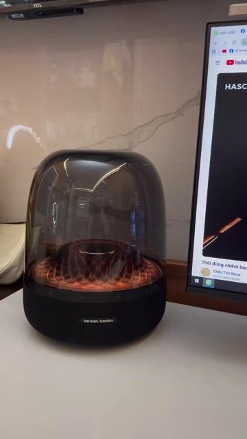 Loa Harman Kardon Aura Studio 4 Đen. Mua bán Tivi, Âm thanh tại Thành phố Cao Lãnh Đồng Tháp được đăng bởi Phúc HY STORE hình 1