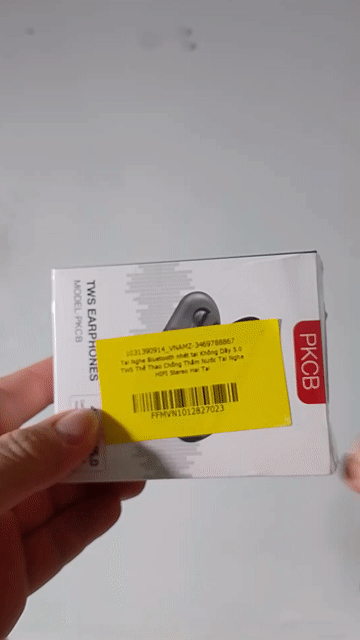 Tai nghe PKCB True Wireless Đen. Mua bán Tivi, Âm thanh tại Quận Bình Tân Tp Hồ Chí Minh được đăng bởi Hoaivon156 hình 1