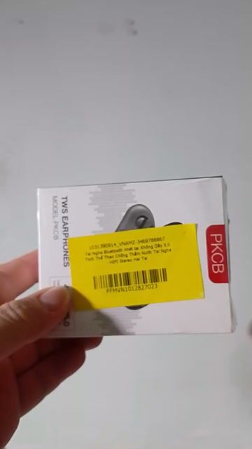 Tai nghe PKCB True Wireless Đen. Mua bán Tivi, Âm thanh tại Quận Bình Tân Tp Hồ Chí Minh được đăng bởi Hoaivon156 hình 1