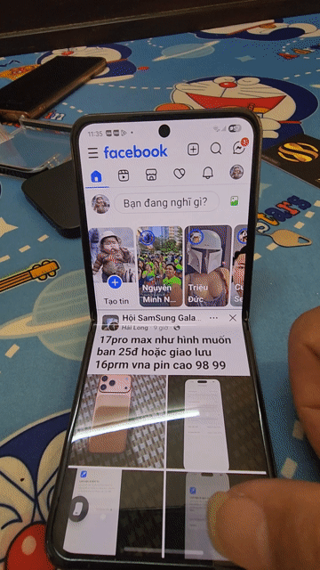 Samsung Galaxy Z Flip5 256GB Tím 99% mới. Mua bán Điện thoại tại Thành phố Thủ Đức Tp Hồ Chí Minh được đăng bởi Mobile hình 1