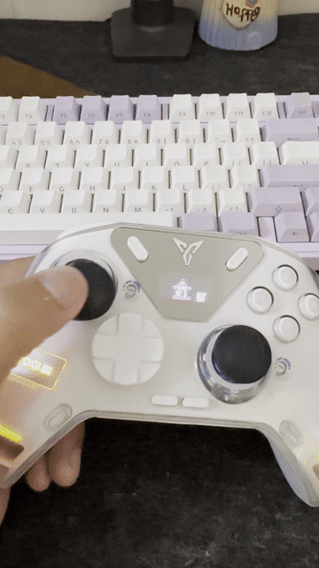 Tay cầm chơi game Flydigi Apex 4 Trắng Không dây. Mua bán Thiết bị chơi game tại Quận Cẩm Lệ Đà Nẵng được đăng bởi Quang Huy hình 1