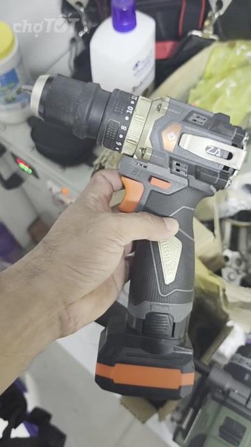 Máy khoan pin Akuza k8  Đã sử dụng 2 pin, 1 sạc. Mua bán Nội thất, đồ gia dụng khác tại Huyện Bến Lức Long An được đăng bởi gia truong  hình 1