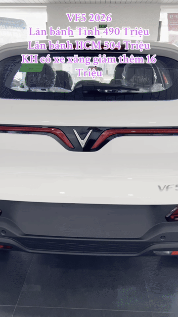 VF5 Plus Trắng, hỗ trợ trả góp 85% xe biển vàng. Mua bán Ô tô tại Thành phố Thủ Đức Tp Hồ Chí Minh được đăng bởi VINFAST 3S ĐÔNG SÀI GÒN CẦU RẠCH CHIẾC hình 1
