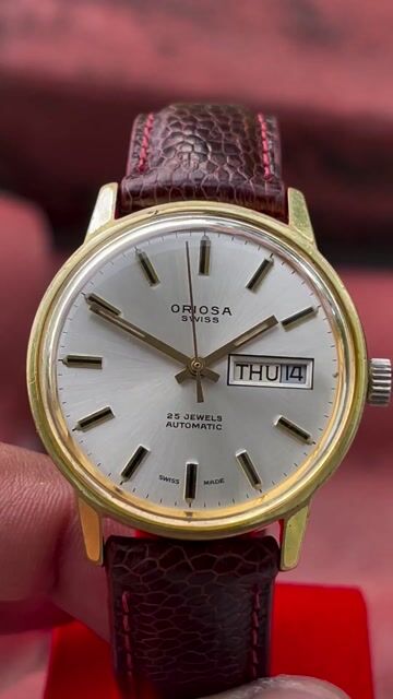 Cơ automatic thuỵ sỹ-bọc vàng 10k. Mua bán Đồng hồ tại Quận Bình Thuỷ Cần Thơ được đăng bởi Quốc Khải Cần Thơ hình 1