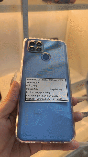 Realme C21Y 256GB Xanh. Mua bán Điện thoại tại Quận Bình Tân Tp Hồ Chí Minh được đăng bởi Smartphone Giá sỉ O84va 32445bon tam hình 1