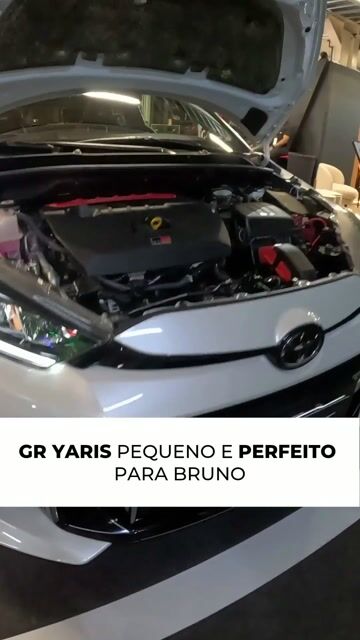 GR YARIS PEQUENO E PERFEITO PARA BRUNO