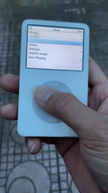Máy nghe nhạc Apple iPod Classic 5 60GB Trắng. Mua bán Tivi, Âm thanh tại Huyện Đan Phượng Hà Nội được đăng bởi Hoàng Quốc Tín hình 1