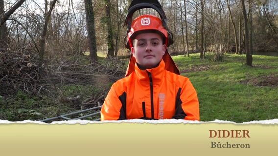 L'amour est dans le bois - Didier, bûcheron.