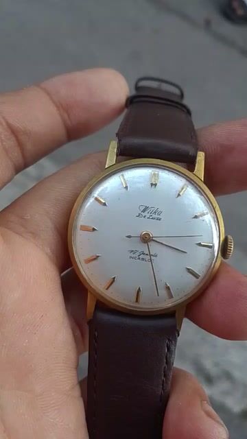 Đồng hồ Vika De Luxe mạ vàng nam 36mm. Mua bán Đồng hồ tại Quận 3 Tp Hồ Chí Minh được đăng bởi chơi vì dam me hình 1