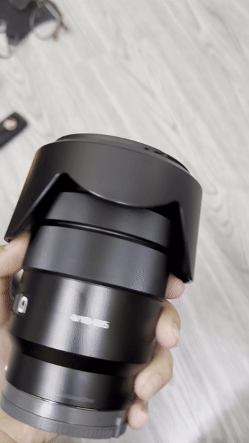 Ống kính Sony 18-105 Đen. Mua bán Máy ảnh, Máy quay tại Quận 12 Tp Hồ Chí Minh được đăng bởi Lena hình 1