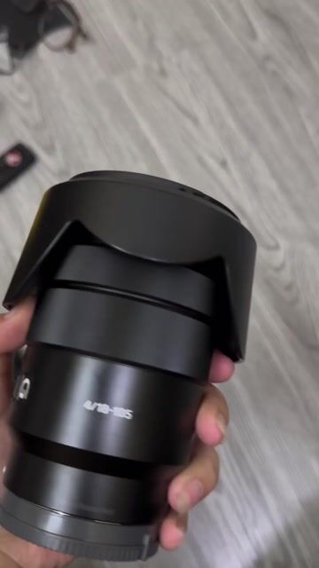 Ống kính Sony 18-105 Đen. Mua bán Máy ảnh, Máy quay tại Quận 12 Tp Hồ Chí Minh được đăng bởi Lena hình 1