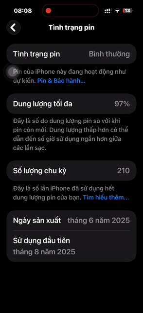 Apple iPhone 16 Pro Max 256GB Đen. Mua bán Điện thoại tại Quận Hà Đông Hà Nội được đăng bởi Vũ minh quang hình 1
