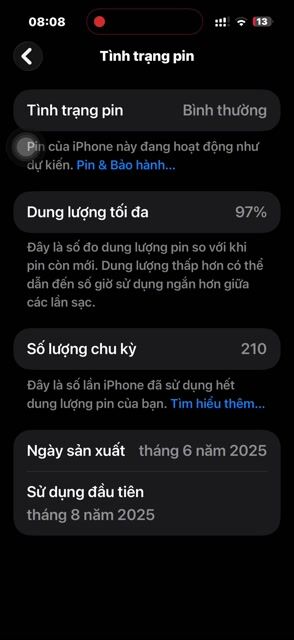 Apple iPhone 16 Pro Max 256GB Đen. Mua bán Điện thoại tại Quận Hà Đông Hà Nội được đăng bởi Vũ minh quang hình 1