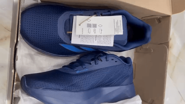 Giày chạy bộ Adidas Duramo SL M Nam UK 8 Xanh dươn. Mua bán Giày dép tại Quận Tân Bình Tp Hồ Chí Minh được đăng bởi Đặng Kim Quyên hình 1