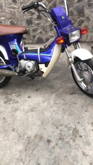Honda Chaly 84 50cc Xanh trắng. Mua bán Xe máy tại Huyện Nhà Bè Tp Hồ Chí Minh được đăng bởi LÊ VĂN GIÀU hình 1