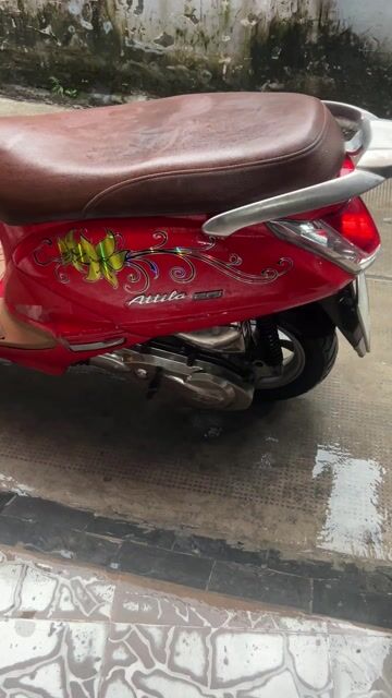 SYM Attila Elizabeth Đỏ. Mua bán Xe máy tại Quận Tân Bình Tp Hồ Chí Minh được đăng bởi Trí Lê hình 1