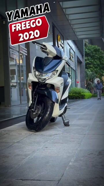 Yamaha Freego 2020 Trắng Xanh cực đẹp 29M. Mua bán Xe máy tại Quận Ba Đình Hà Nội được đăng bởi Xe Máy Nam Thi hình 1