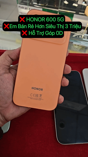 Honor 600 5G 8GB/256GB Vàng Mới. Mua bán Điện thoại tại Thành phố Châu Đốc An Giang được đăng bởi Cửa hàng DTDĐ HOÀNG ĐỨC hình 1