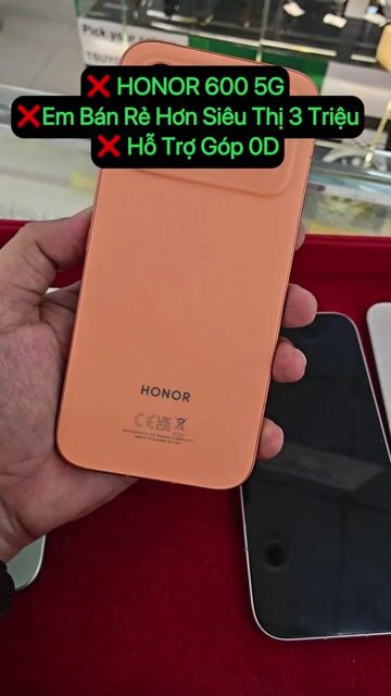 Honor 600 5G 8GB/256GB Vàng Mới. Mua bán Điện thoại tại Thành phố Châu Đốc An Giang được đăng bởi Cửa hàng DTDĐ HOÀNG ĐỨC hình 1