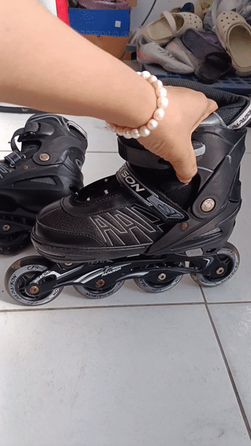 Giày trượt patin Papaion A3 Đen có đèn LED. Mua bán Đồ thể thao, Dã ngoại tại Quận Cái Răng Cần Thơ được đăng bởi KIM OANH.q cái răng. TP cần thơ  hình 1