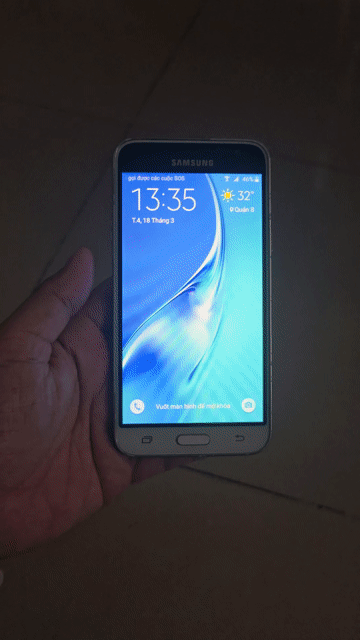 Samsung J3 2016 Trắng. Mua bán Điện thoại tại Quận 8 Tp Hồ Chí Minh được đăng bởi Tara hình 1