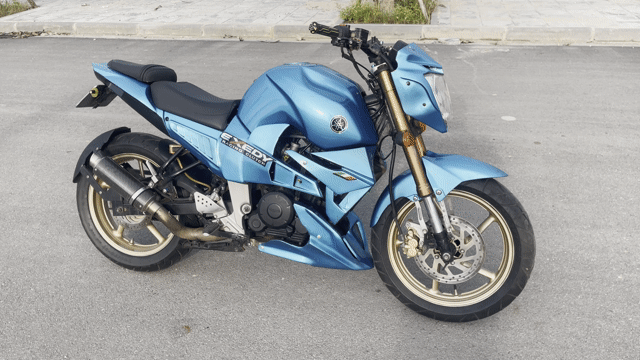 Yamaha FZ150i Xanh Côn tay. Mua bán Xe máy tại Quận Tây Hồ Hà Nội được đăng bởi Tiến hình 1