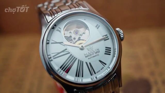 Đồng hồ Marvin Watch C° The Swing Open Heart. Mua bán Đồng hồ tại Quận 3 Tp Hồ Chí Minh được đăng bởi Đồng Hồ Nội Địa Nhật hình 1