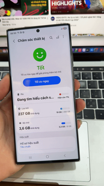 Samsung S23 Ultra 256GB Green bản mỹ. Mua bán Điện thoại tại Quận Đống Đa Hà Nội được đăng bởi Nguyễn Văn Điền hình 1